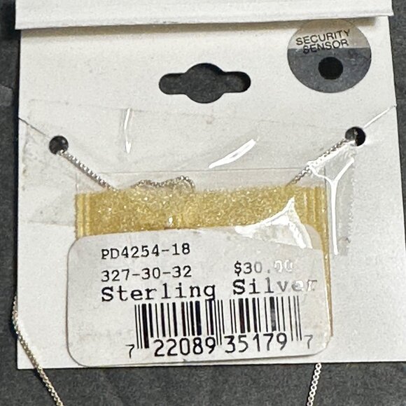 Sterling Silver Prayer Box 925 Necklace With 18" Chain - Picture 8 of 9